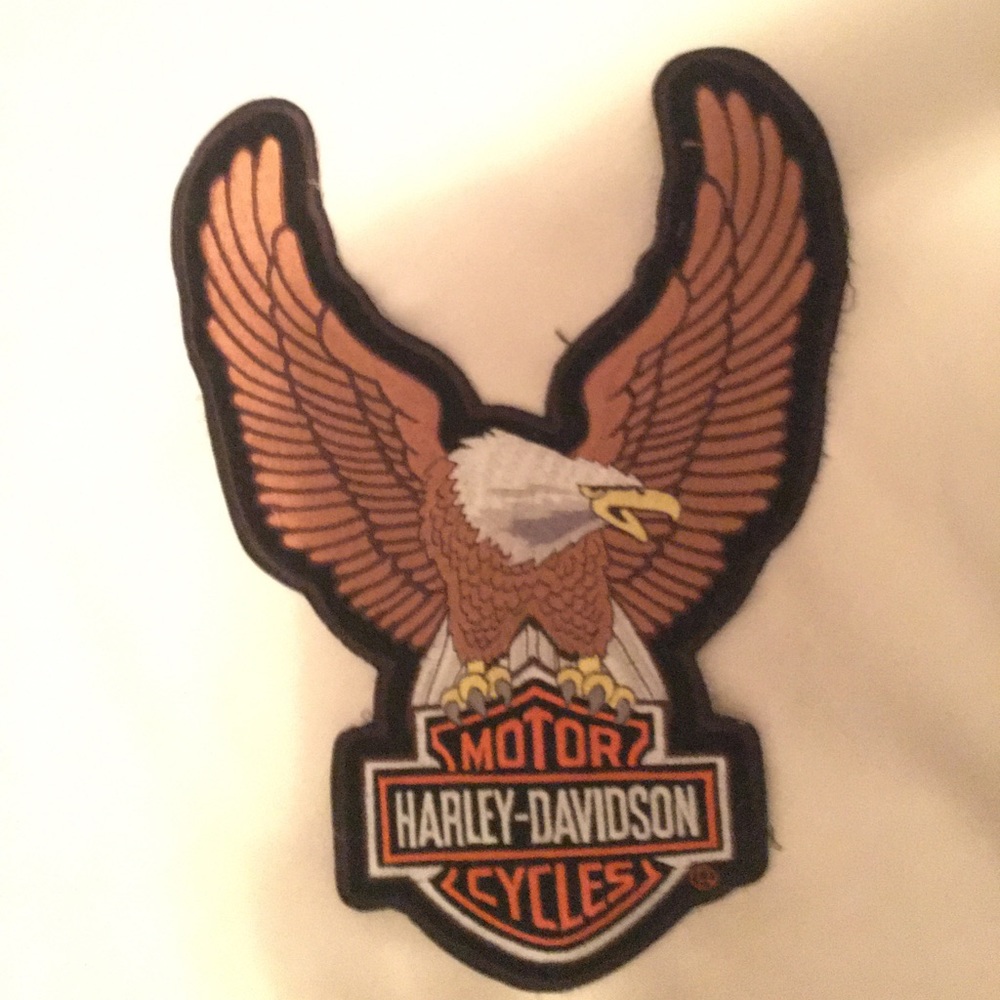 Vintage Harley-Davidson Back Patch